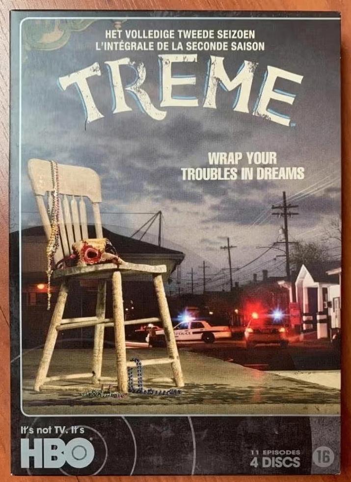 4-DVD Treme; seizoen 2 - 11 episodes HBO, Vanaf 16 jaar, Ophalen of Verzenden, Zo goed als nieuw