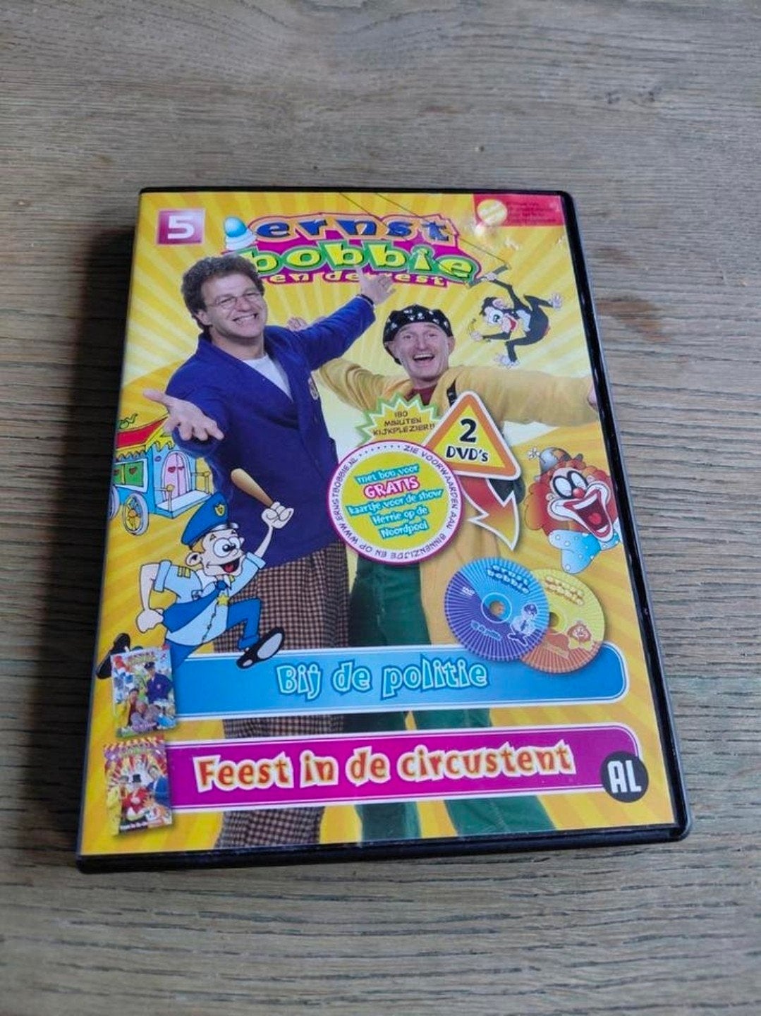 Ernst Bobbie En De Rest - Politie & Feest In De Circustent, Alle leeftijden, Tv-serie, Ophalen of Verzenden, Zo goed als nieuw