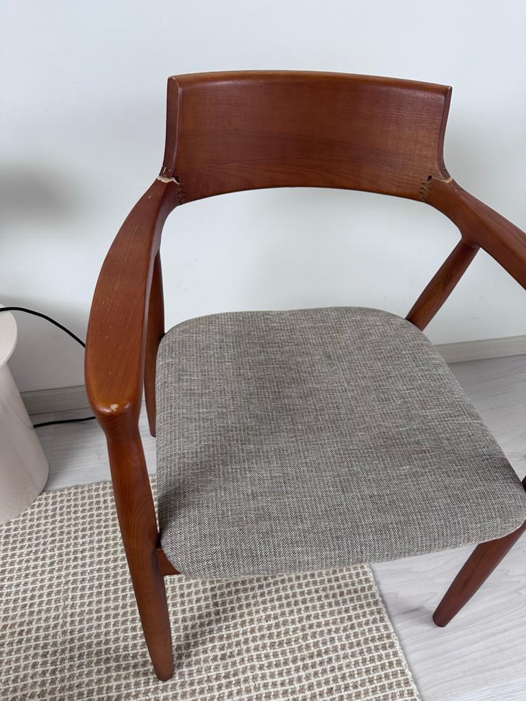 Sissy boy Houten Stoel met Stoffen Zitting, Ophalen