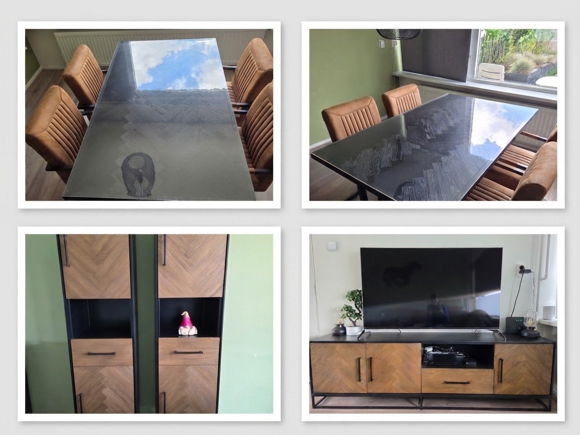 Compleet interieur Pronto Wonen, Ophalen, 100 tot 125 cm, Hoekbank, 300 cm of meer
