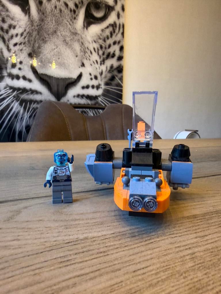 Lego Creator 3-in-1 set 31111 Cyberdrone (zonder doos), Gebruikt, Lego, Ophalen of Verzenden, Compleet