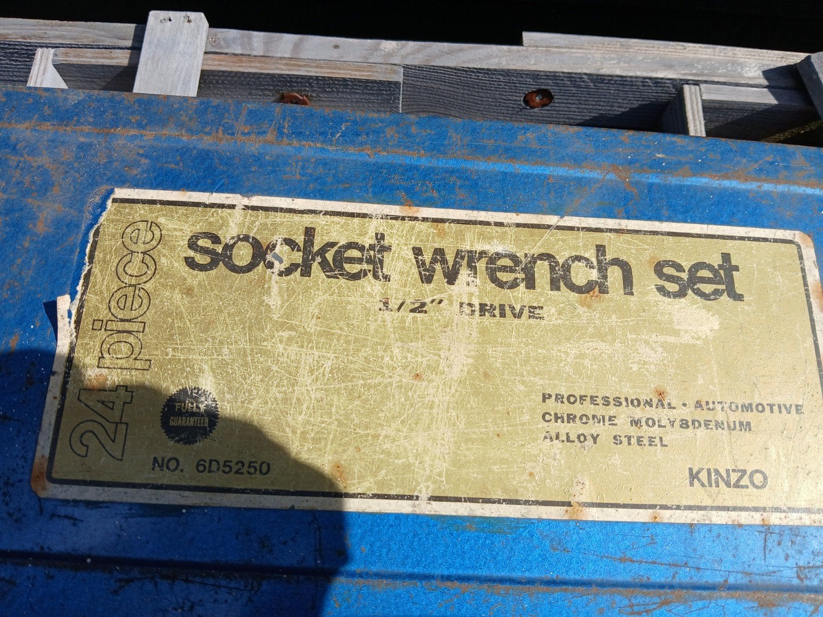 Kinzo 24-delige dopsleutelset 1/2" drive, Doe-het-zelf en Verbouw, Gereedschap | Handgereedschap, Ophalen of Verzenden, Gebruikt