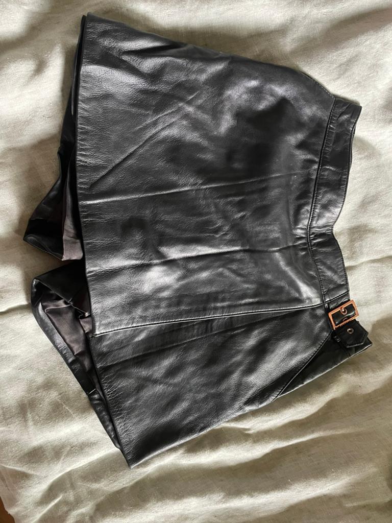 Broekrokje van leer van het merk Ted Baker, Kleding | Dames, Zwart, Ophalen of Verzenden, Zo goed als nieuw, Maat 34 (XS) of kleiner