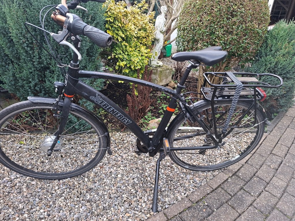 herenfiets, Fietsen en Brommers, Fietsen | Heren | Herenfietsen, Gebruikt, Velgrem, Versnellingen, 57 tot 61 cm