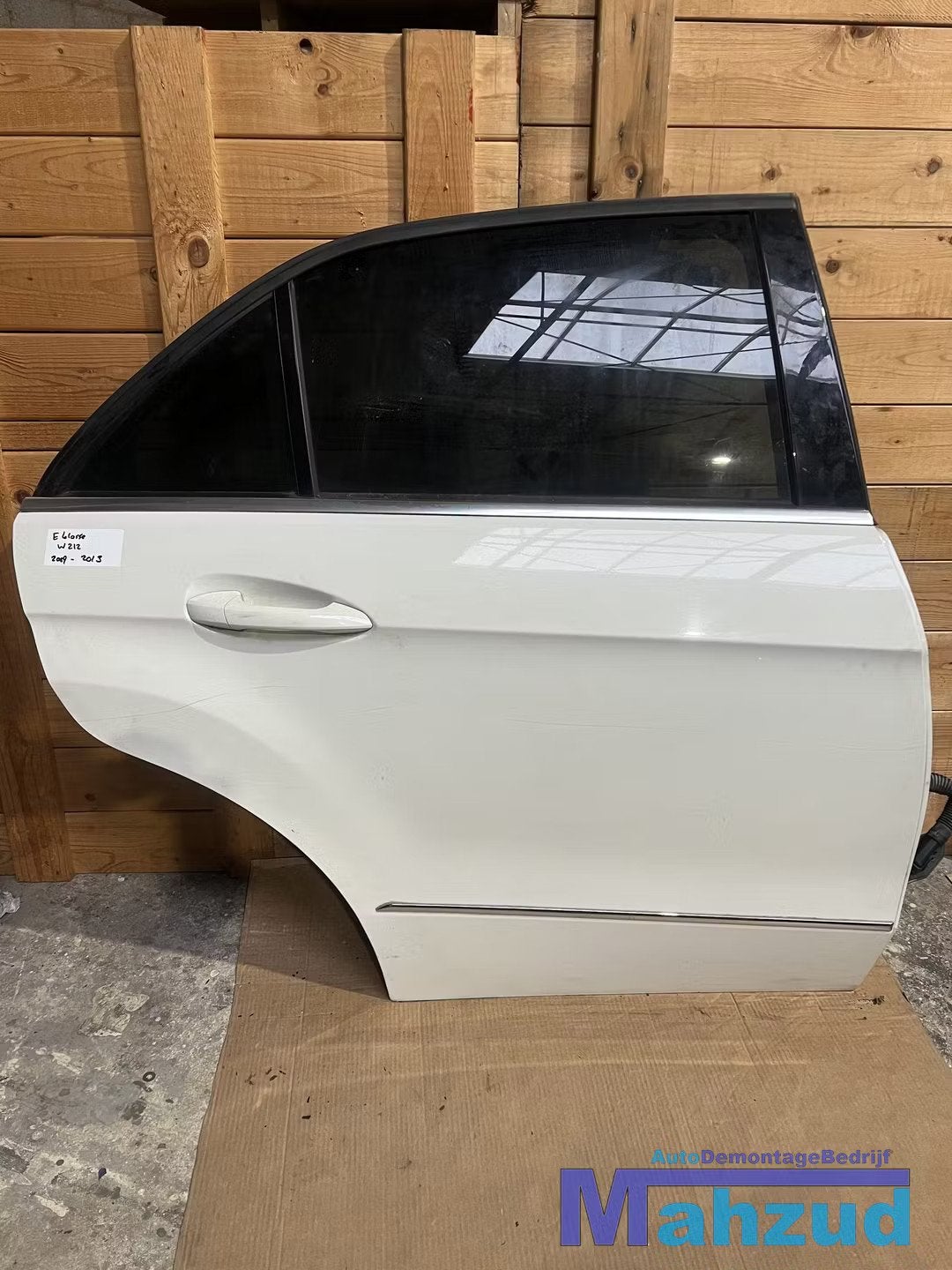MERCEDES E KLASSE W212 Wit rechts achter deur 2009-2013, Gebruikt, Mercedes-Benz AG, Deur, Mercedes-Benz
