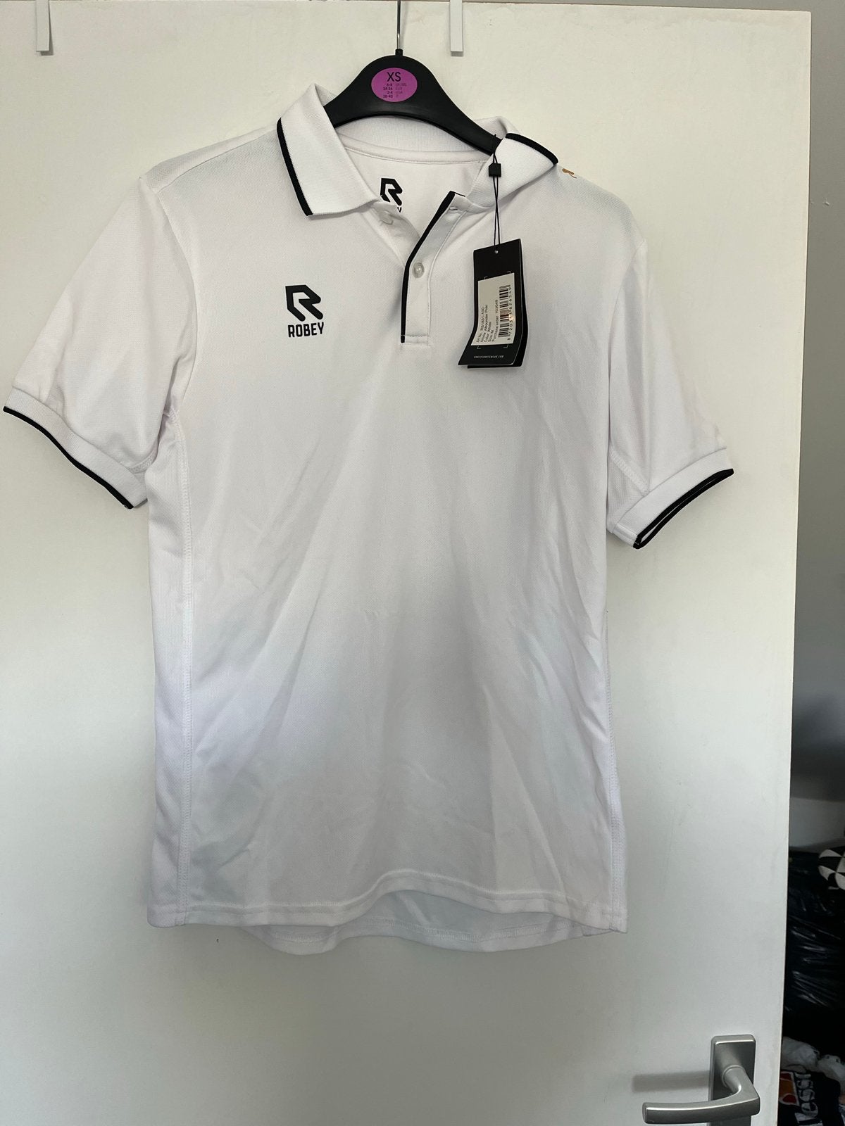 Robey Polo Shirt Wit - Nieuw met labels, Verzenden, Nieuw, Maat 48/50 (M), Wit