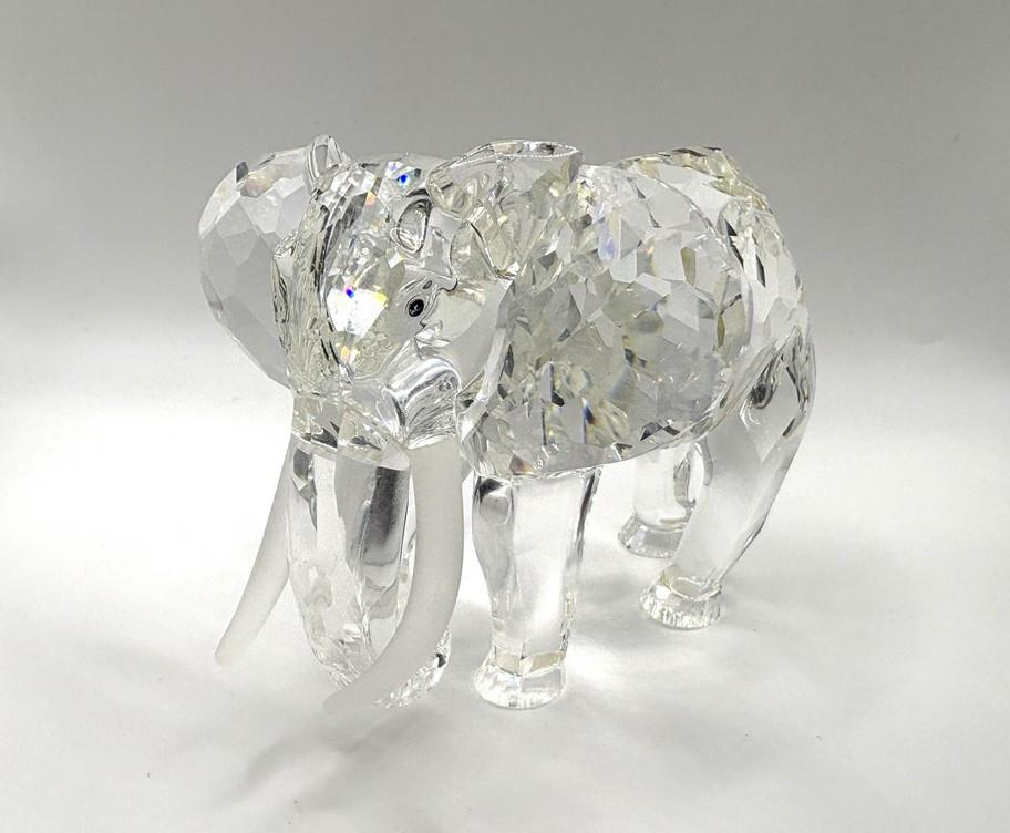 Jaarstuk 1993 - Olifant 7400/093/000, Verzamelen, Swarovski, Verzenden, Zo goed als nieuw, Figuurtje