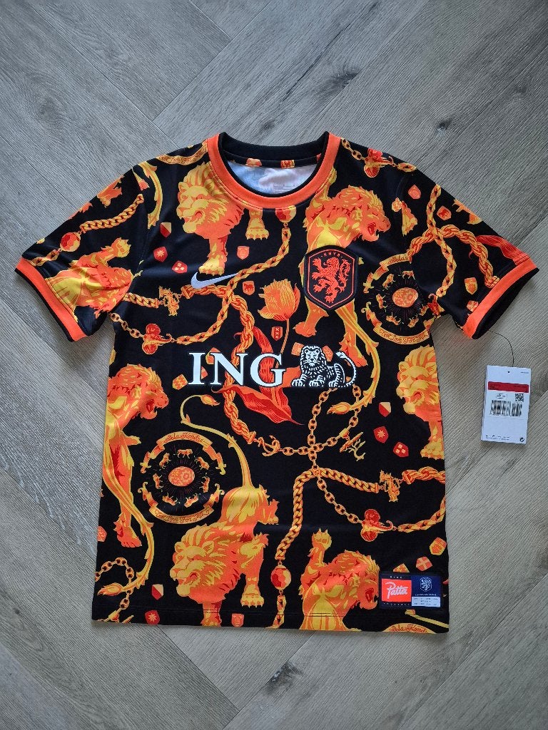 Patta x Nike Nederland KIDS Pre-Match Shirt Jersey L, Kinderen en Baby's, Kinderkleding | Maat 152, Jongen of Meisje, Nieuw, Ophalen of Verzenden