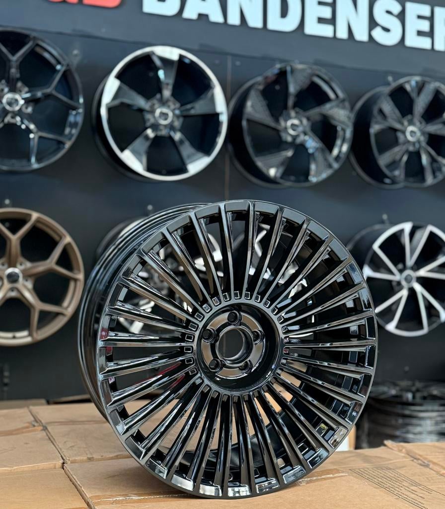 22 inch velgen night edtion 5x112 Mercedes Gle coupe gls, Auto-onderdelen, Banden en Velgen, Velg(en), 285 mm, Nieuw, Overige maten