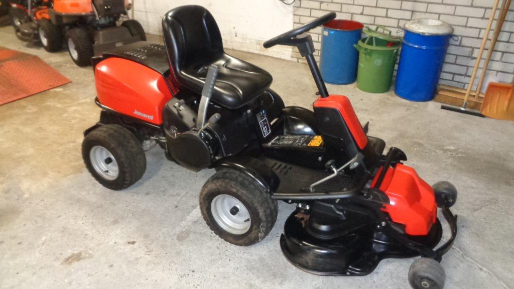 wegens inruil jonsered (husgvarna) frontmaaier 4x4, Tuin en Terras, Ophalen, Gebruikt, Husqvarna, Nederland