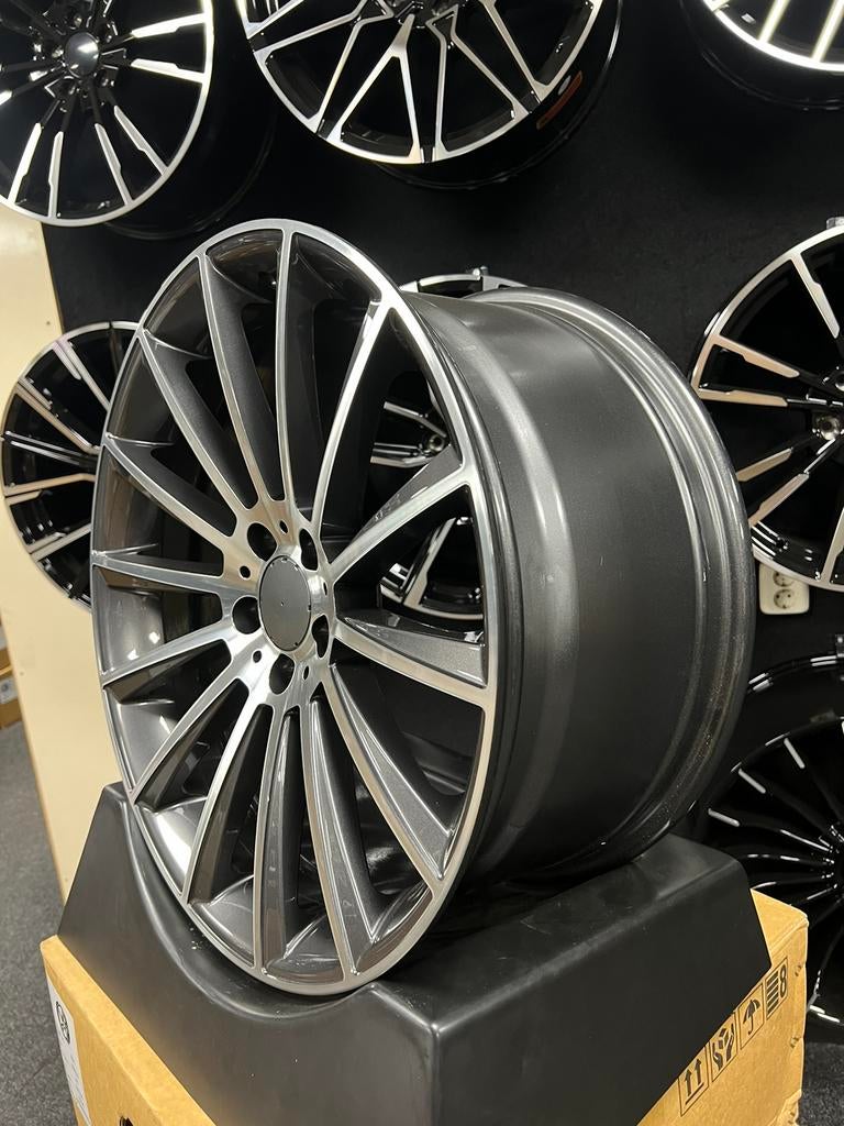 20 inch velgen voor Mercedes AMG Multispaak 5x112 C E klasse, Velg(en), Nieuw, Ophalen of Verzenden, Personenwagen