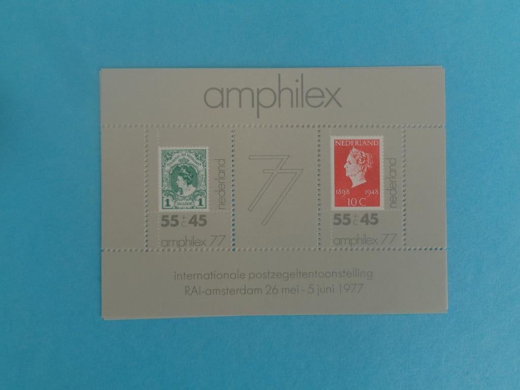 Amphilex  1977 1984 1988, Ophalen of Verzenden, Na 1940, Postfris