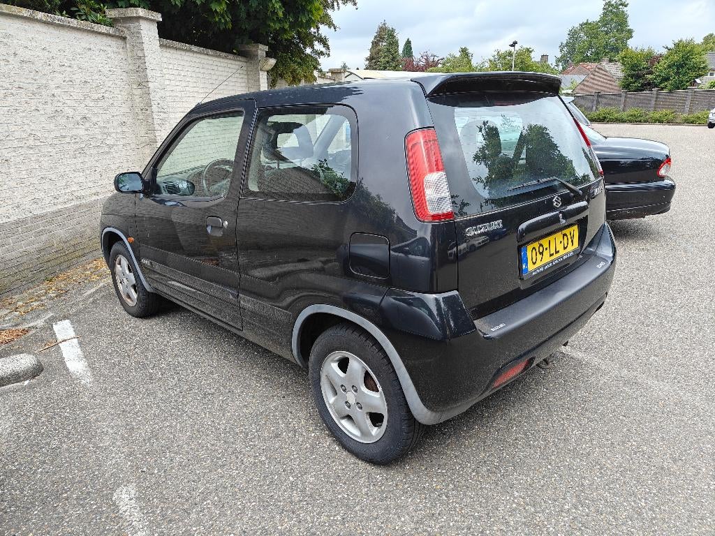 Suzuki Ignis 1.3 GL 2003 Zwart (APK 21.09.2026), Voorwielaandrijving, Stof, 31 €/maand, Ignis