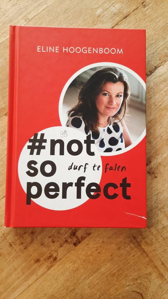 Eline Hoogenboom - #notsoperfect - nieuwstaat - hardcover, Boeken, Mode, Zo goed als nieuw, Mode algemeen, Ophalen of Verzenden