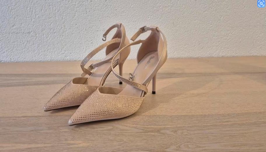 Lichtroze Bruidsschoen, Ophalen, Zo goed als nieuw, Roze, Accessoires