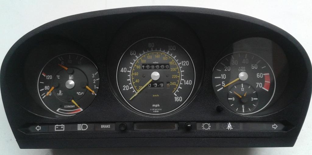 Reparatie Kmteller MB 380SL-WB107-R107-C107-W126 instrument, Auto-onderdelen, Ophalen of Verzenden, Gebruikt, Mercedes-Benz