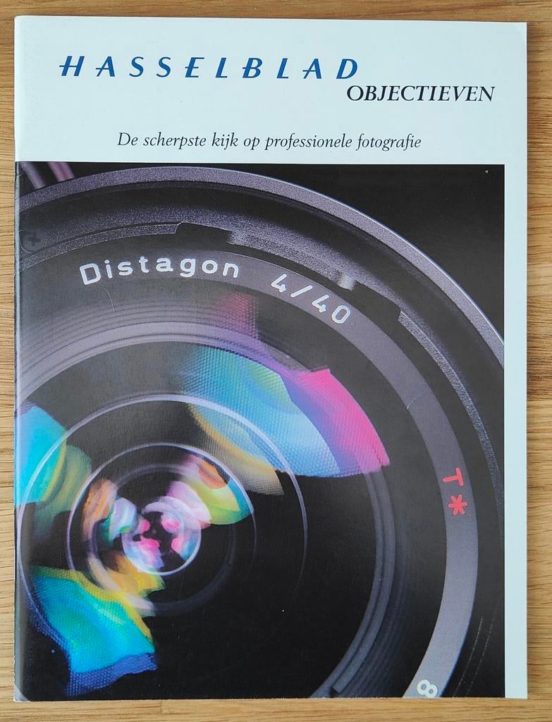 Hasselblad Objectieven Brochure 1998, Boeken, Catalogussen en Folders, Gelezen, Catalogus, Ophalen of Verzenden
