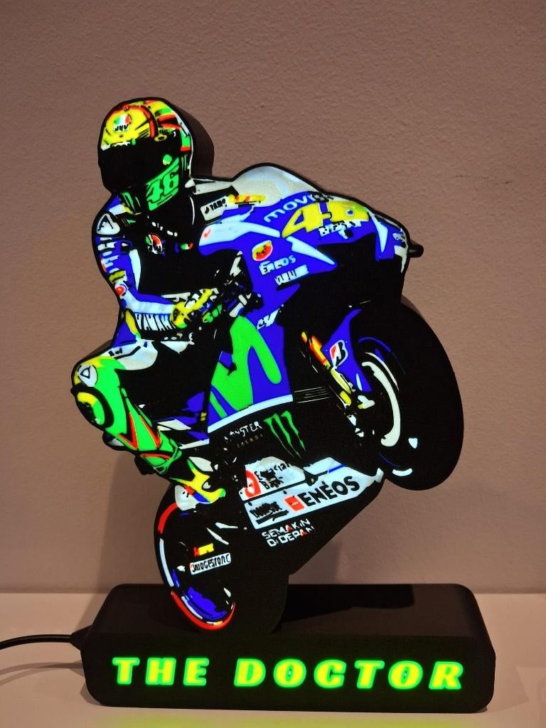 Lichtbak Valentino Rossi, Verzamelen, Automerken, Motoren en Formule 1, Ophalen of Verzenden, Nieuw, Motoren