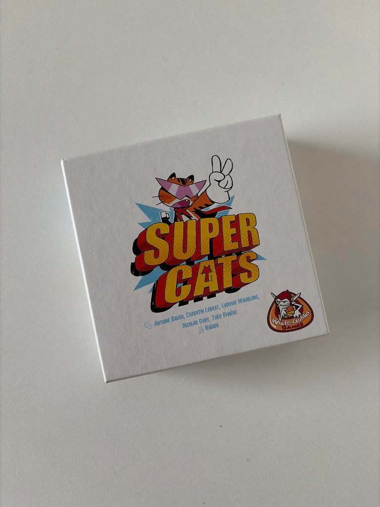 Super Cats kaartspel - White Goblin - Nieuw!, Een of twee spelers, Ophalen of Verzenden, Nieuw