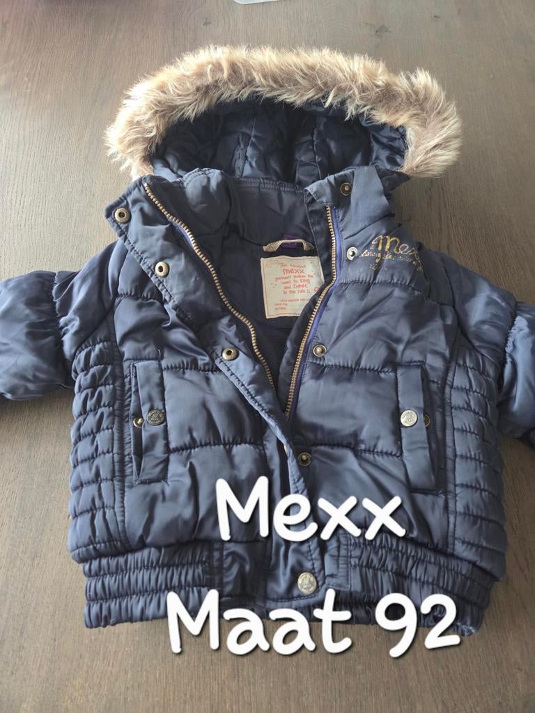 Mexx winterjas maat 92, Mexx, Meisje, Ophalen of Verzenden, Zo goed als nieuw