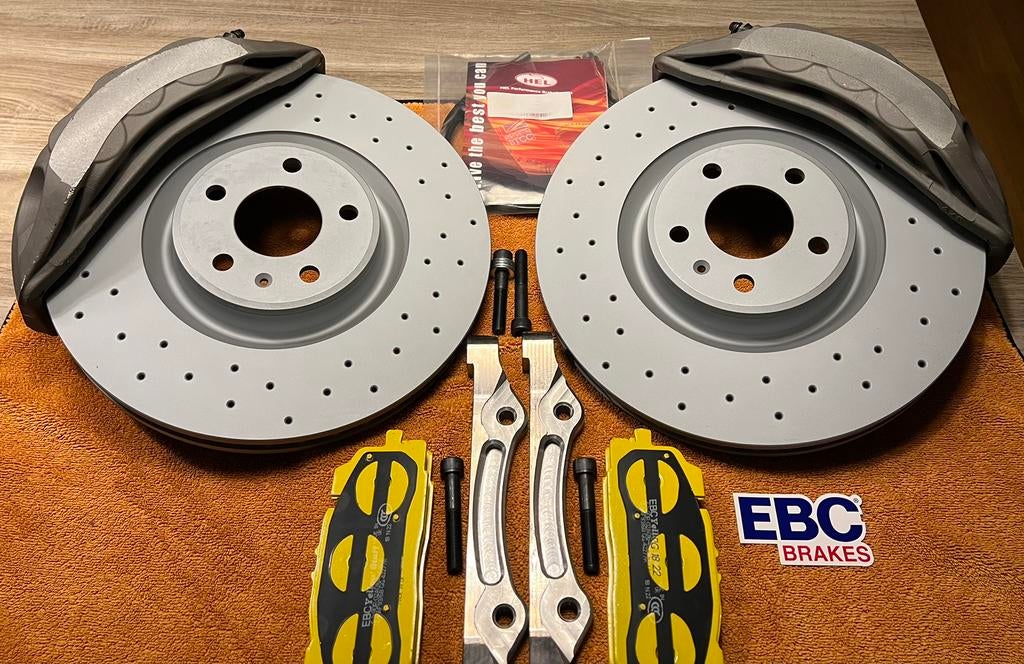 Big brake kit! Audi Volkswagen Seat Skoda 356mm > 400mm, Ophalen, Audi