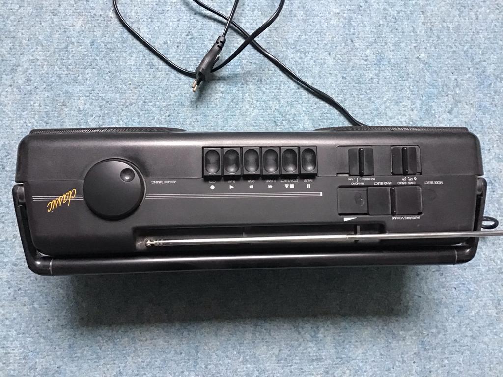 Radio met Cassettedeck - Vintage, Ophalen, Gebruikt, Radio