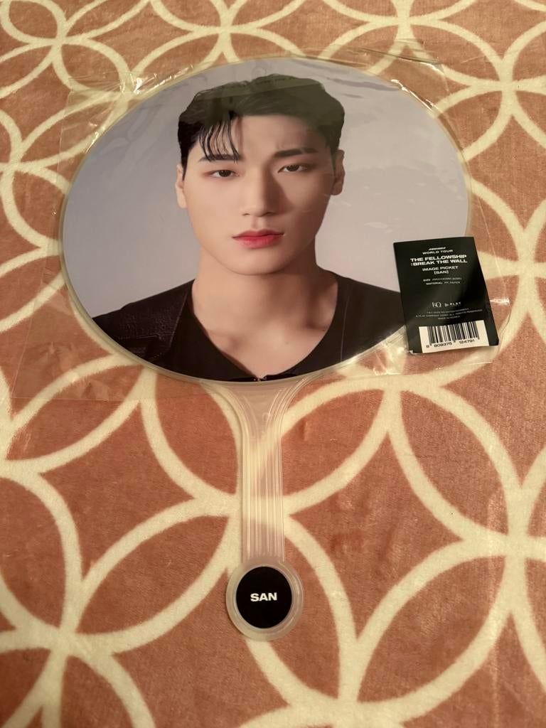 Ateez San The Fellowship : Break the Wall image picket, Ophalen of Verzenden, Zo goed als nieuw, Gebruiksvoorwerp