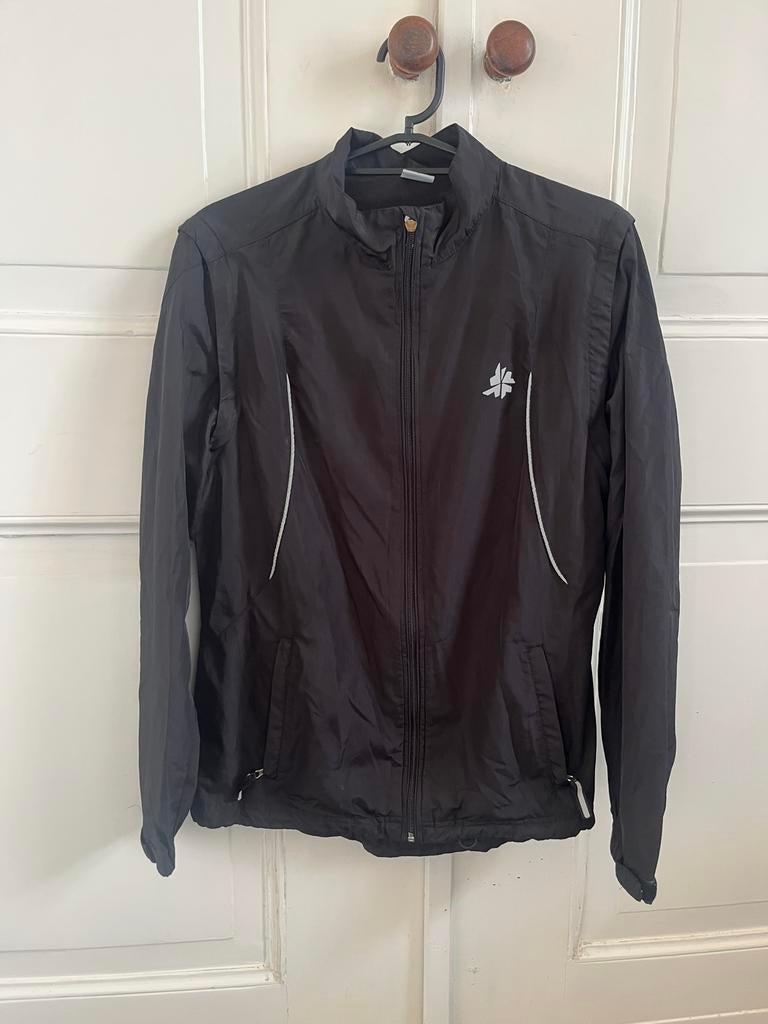 Dun hardloopjack - Zwart, Kleding | Dames, Sportkleding, Ophalen of Verzenden, Zo goed als nieuw, Zwart, Hardlopen of Fietsen