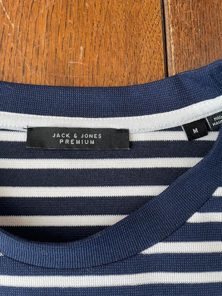 ** Jack & Jones Premium gestreepte trui, maat M **, Zo goed als nieuw, Jack & Jones, Verzenden, Maat 48/50 (M)
