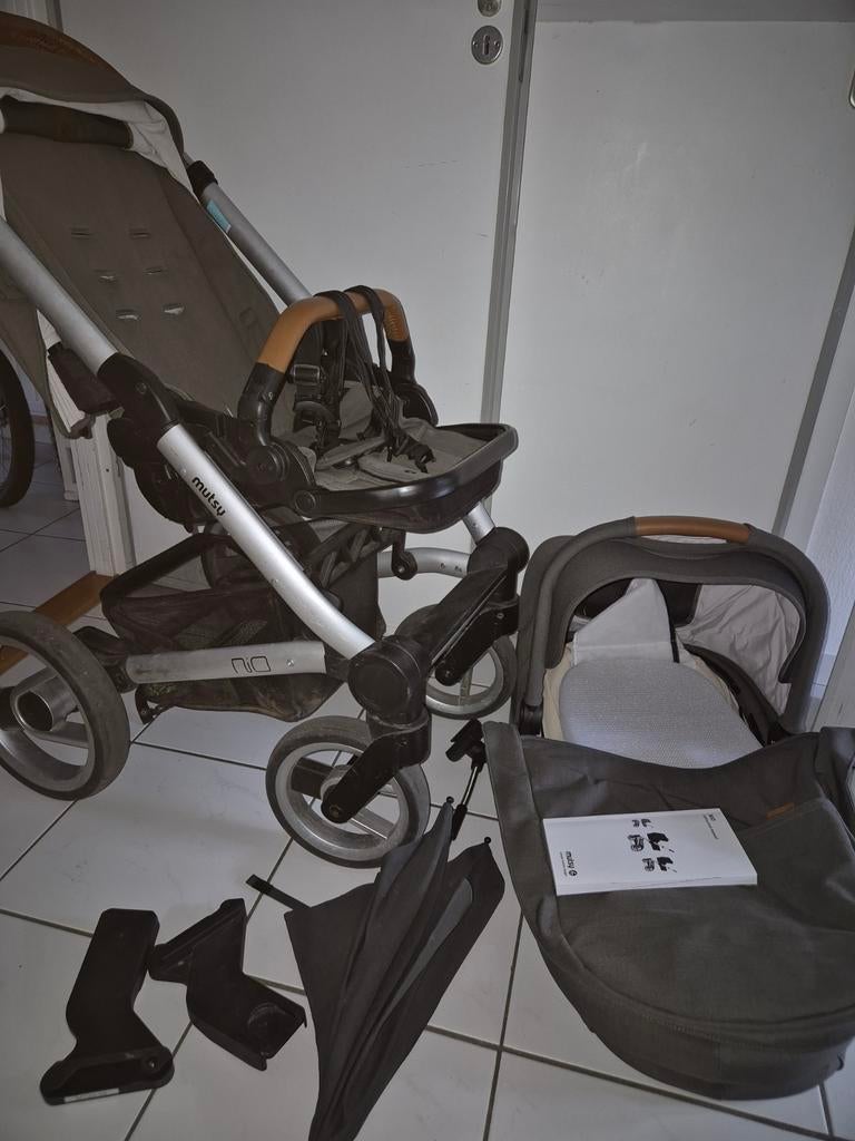 Kinderwagen mutsy nio groen, Ophalen, Gebruikt, Mutsy