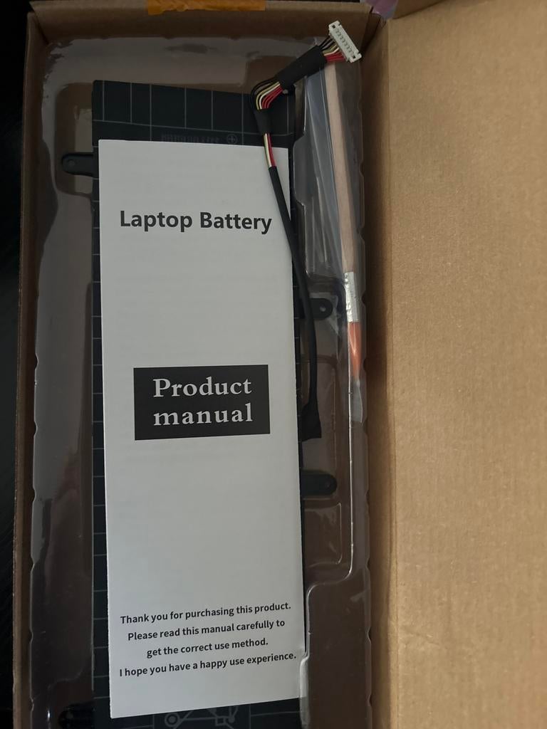 Laptop battery, Ophalen of Verzenden, Nieuw