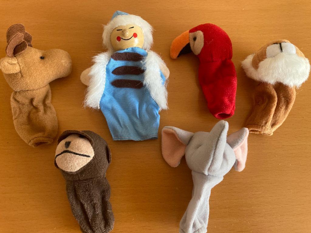 6 tal vingerpopjes, Ophalen, Zo goed als nieuw, Overige typen