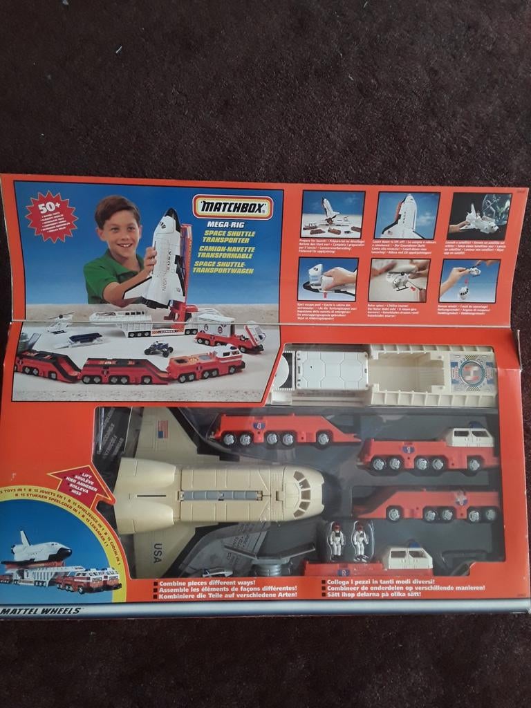 MEGA RIG SPACE SHUTTLE - Jaren 90 Speelgoed, Kinderen en Baby's, Speelgoed | Speelgoedvoertuigen, Gebruikt, Ophalen of Verzenden