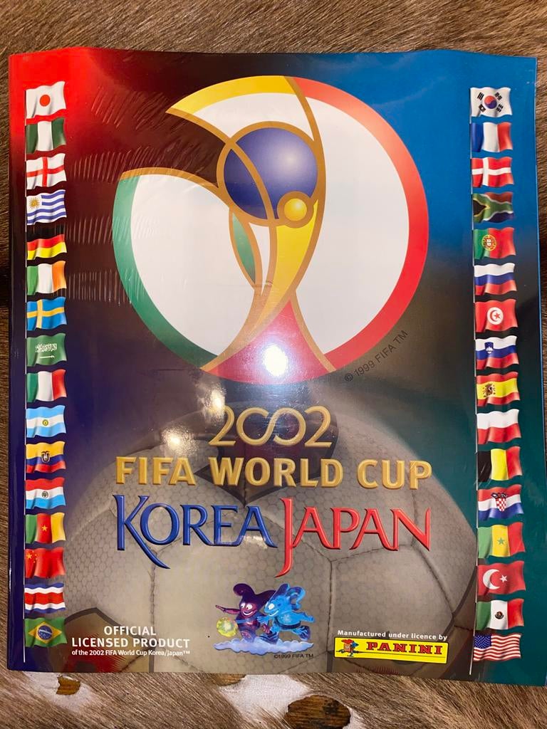Panini 2002 Korea Japan WK Worldcup Gesealed Album, Ophalen of Verzenden, Nieuw, Overige sporten, Poster, Plaatje of Sticker