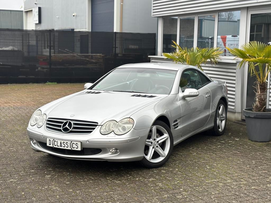 Mercedes-Benz SL350 3.7 Roadster AUT 2003 topstaat!!, Auto's, Mercedes-Benz, Bedrijf, SL, Airbags, Airconditioning, Alarm, Centrale vergrendeling