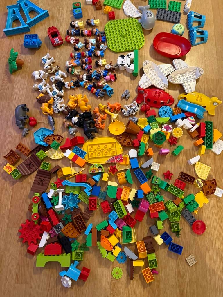 Duplo lego, Ophalen, Duplo