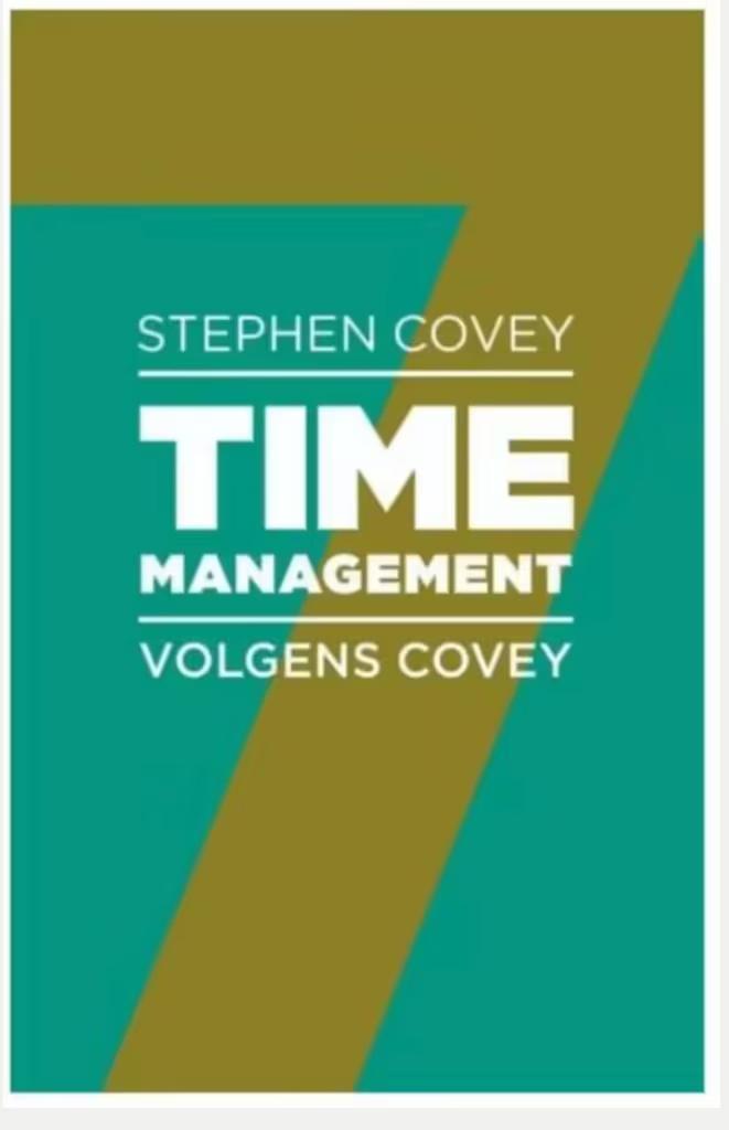 Timemanagement volgens Covey, Boeken, Ophalen of Verzenden, Zo goed als nieuw