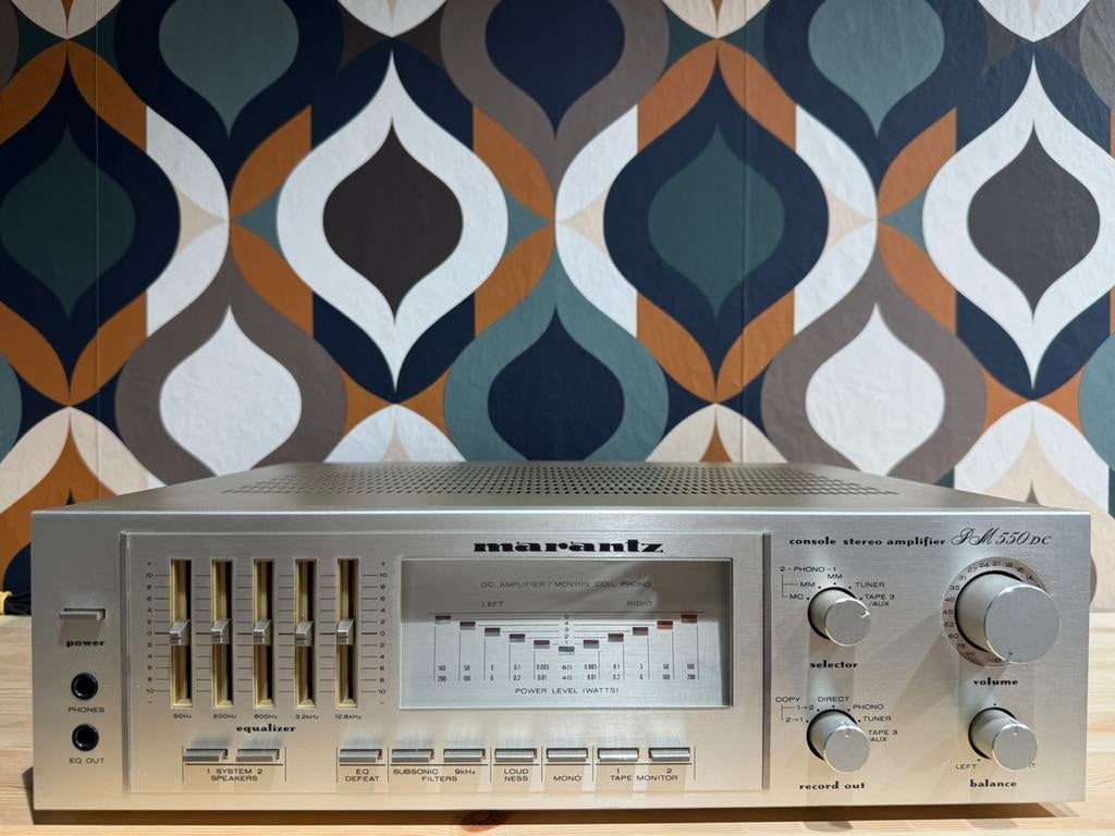 Marantz PM 550 DC, mooie staat, met garantie, Marantz, Contact@vintageaudiobreda.nl, Zo goed als nieuw, Bosschendijk 193b, Oudenbosch