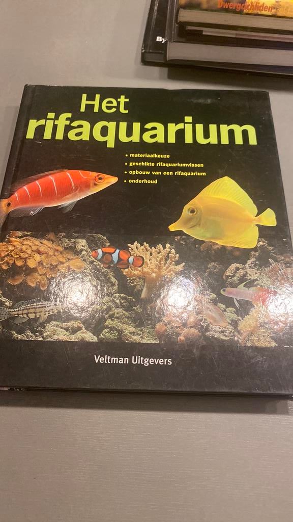 Zeeaquarium boeken, Dieren en Toebehoren, Vissen | Aquaria en Toebehoren, Ophalen of Verzenden, Zo goed als nieuw, Gevuld zeewateraquarium