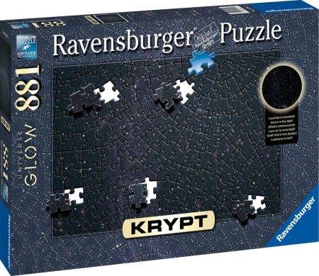 Ravensburger: Krypt: Universe Glow 881 stukjes, Hobby en Vrije tijd, Denksport en Puzzels, Ophalen of Verzenden, 500 t/m 1500 stukjes