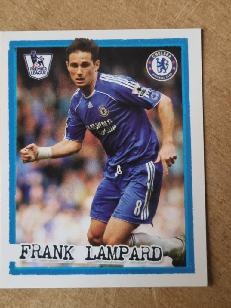Merlin Premier League 07/08 Frank Lampard Chelsea, Ophalen of Verzenden, Zo goed als nieuw, Plaatje