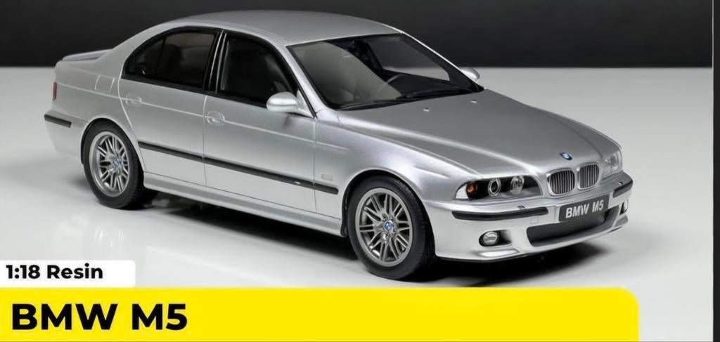 Ottomobile 1:18 Bmw E39 M5 grijs, Auto diversen, Handleidingen en Instructieboekjes, Ophalen of Verzenden