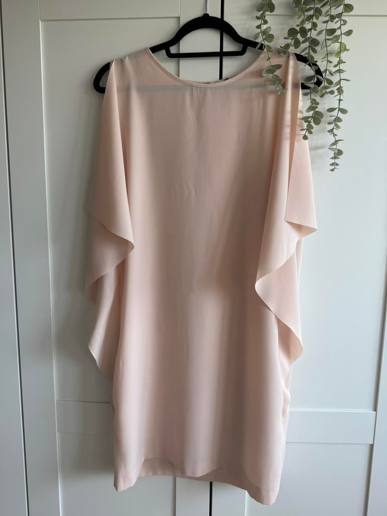 Sinequanone, zwierig zachtroze/nude jurkje 38, Kleding | Dames, Maat 38/40 (M), Ophalen of Verzenden, Zo goed als nieuw, Roze