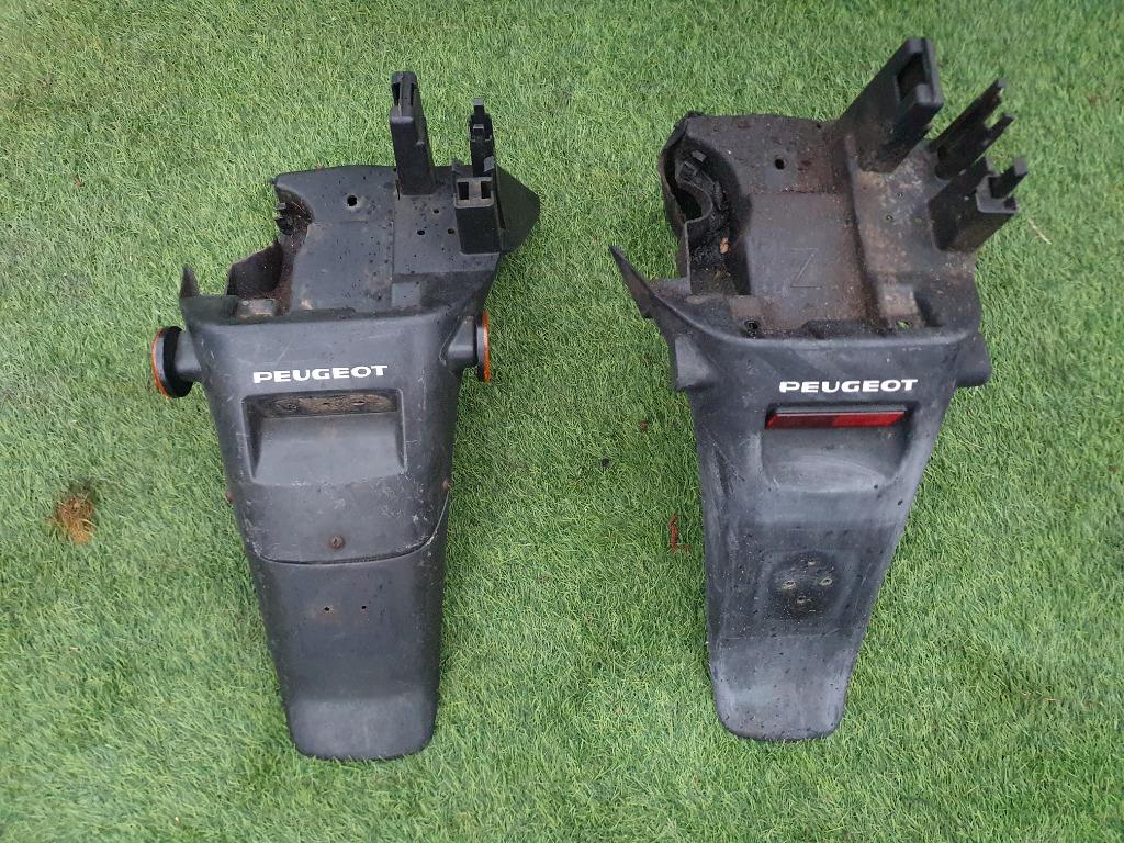 Peugeot Zenith Buxy Spatbord Achter Achterspatbord 50cc, Fietsen en Brommers, Brommeronderdelen | Scooters, Gebruikt, Peugeot