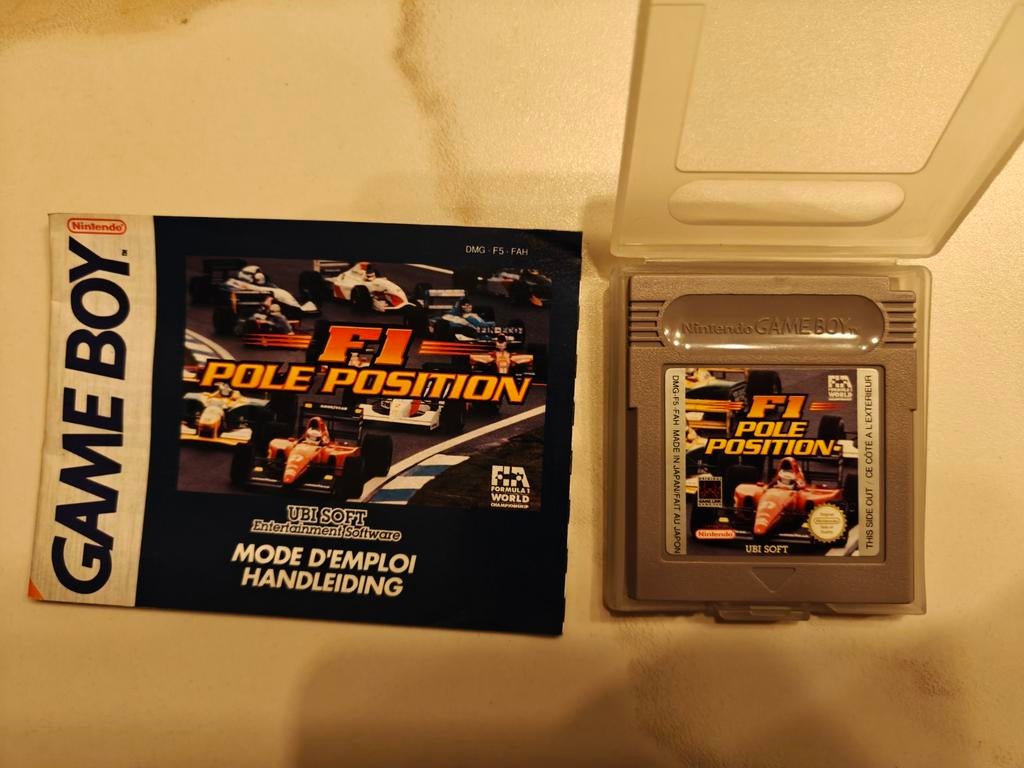 Pole Position F1 - Game Boy, Spelcomputers en Games, Games | Nintendo Game Boy, 1 speler, Ophalen of Verzenden, Racen en Vliegen
