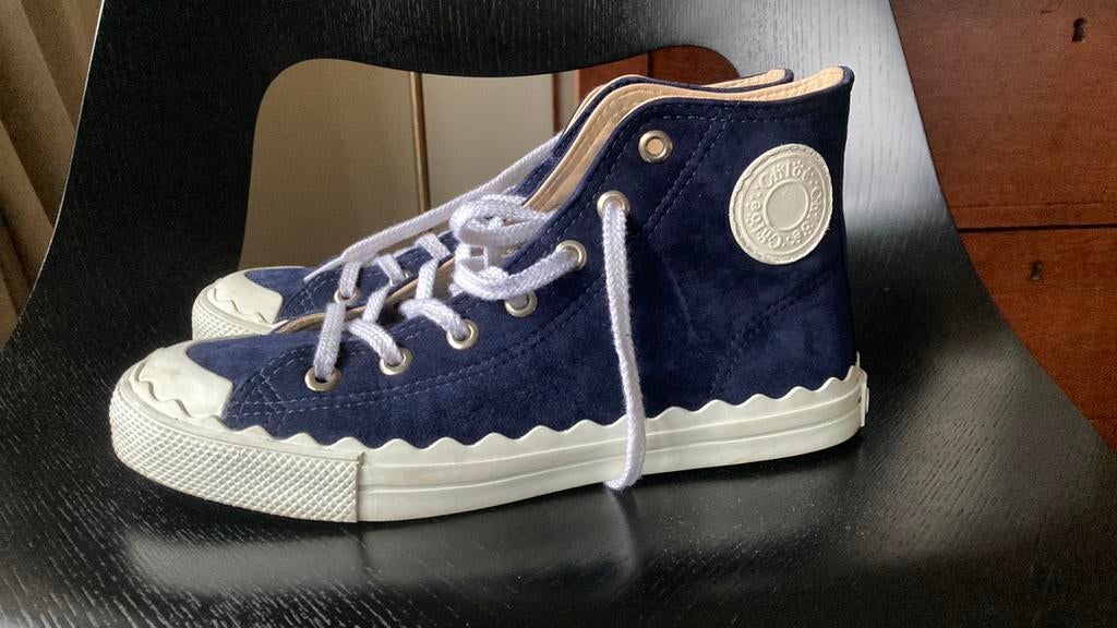 Chloé sneakers hoog maat 40, Kleding | Dames, Schoenen, Ophalen of Verzenden, Zo goed als nieuw, Blauw, Sneakers of Gympen