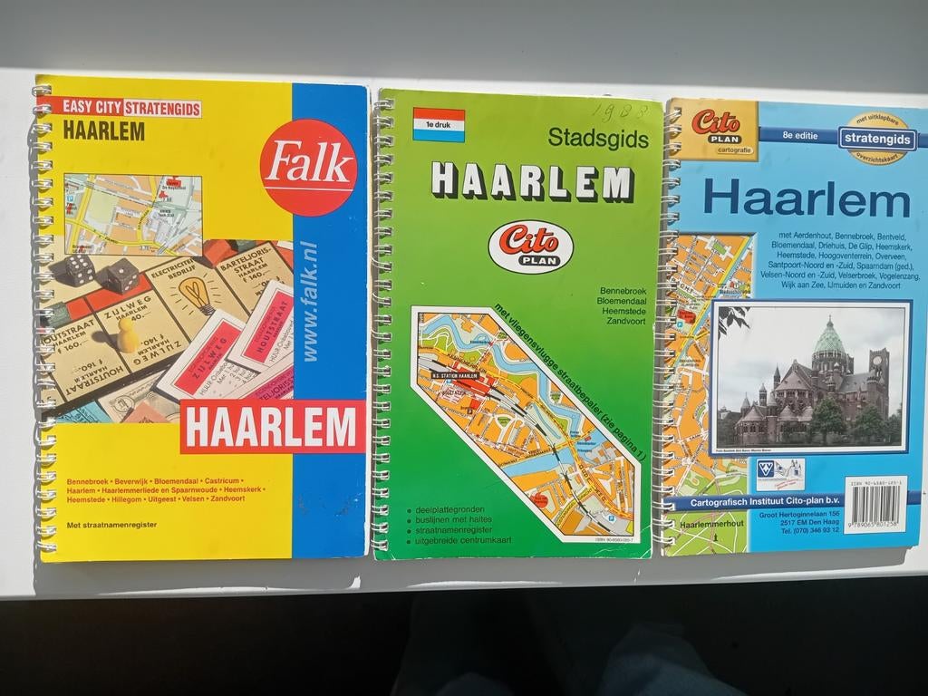 Stratengids Haarlem, Boeken, Atlassen en Landkaarten, Ophalen of Verzenden, 1800 tot 2000, Nederland, Landkaart