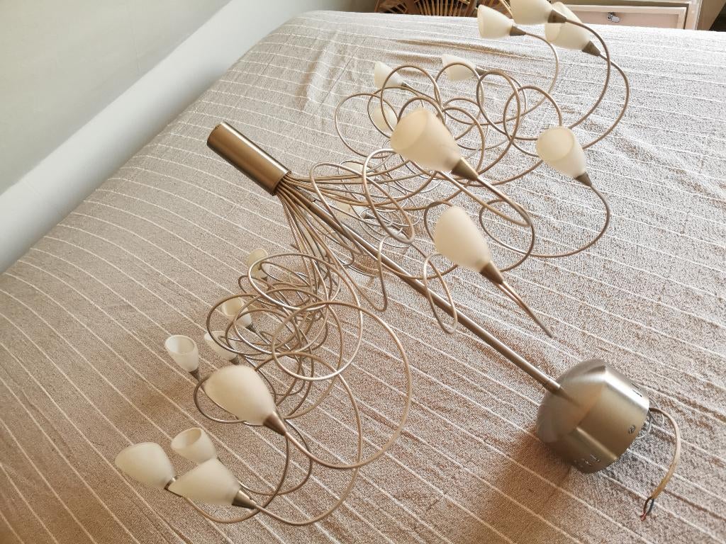 Herstal New String Sac Lamp - Hanglamp, Ophalen, Zo goed als nieuw, Minder dan 50 cm