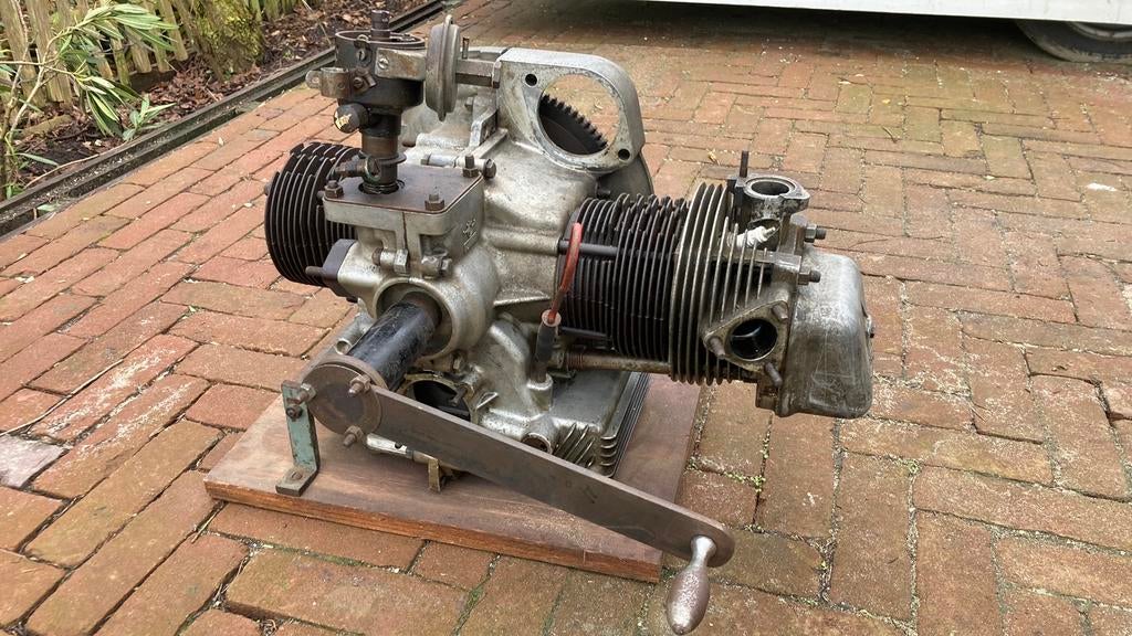 Oud Daf motorblokje voor decoratie of onderdelen, Ophalen, Gebruikt, Oldtimer onderdelen