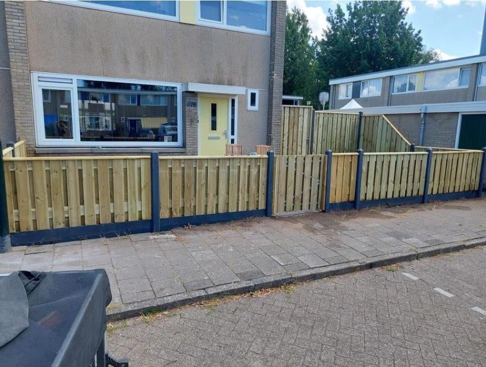 schutting geleverd en geplaatst!, Garantie, Tuinontwerp
